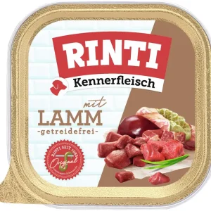 Finale Aktion Sparpaket 18 x 300 g Rinti Kennerfleisch mit Lamm Hunde Nassfutter